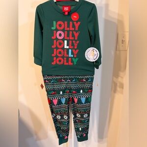 Macy’s PJ’s Toddler 2T/3T Christmas Set NWT